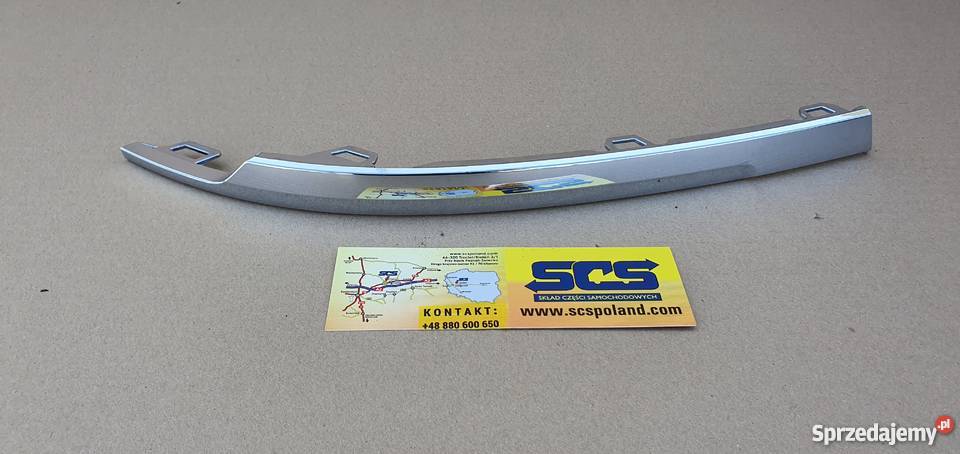 RIGUAN LEWA LISTWA CHROM ZDERZAKA 5NA853841 Karoseria Bieleń