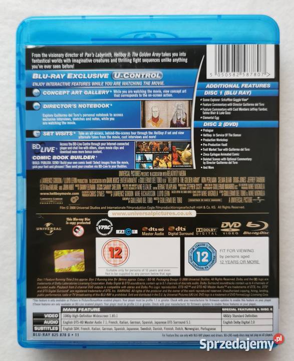 Hellboy II The Golden Army Hellboy 2 Złota Armia Wytrzyszczki