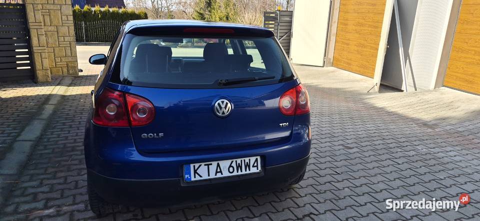 Volkswagen Golf V 19TDI automat diesel lakier metallic Golf Łękawka