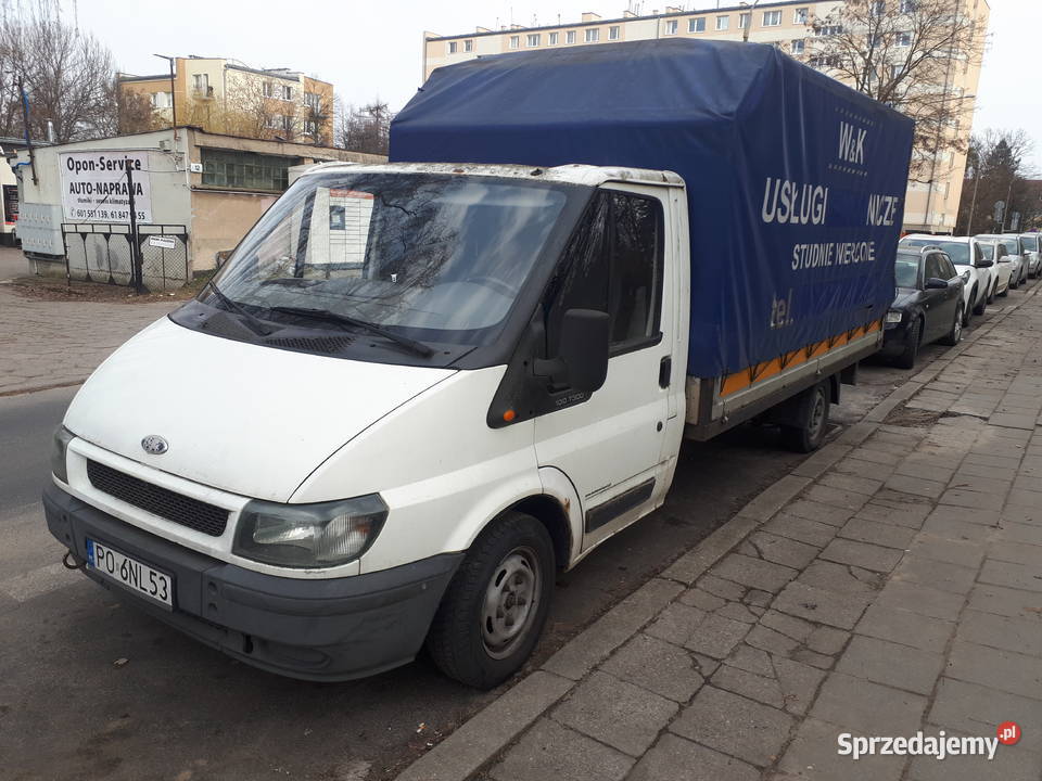 Ford Transit 20 tdci skrzynia z plandeką 2006 wielkopolskie Poznań