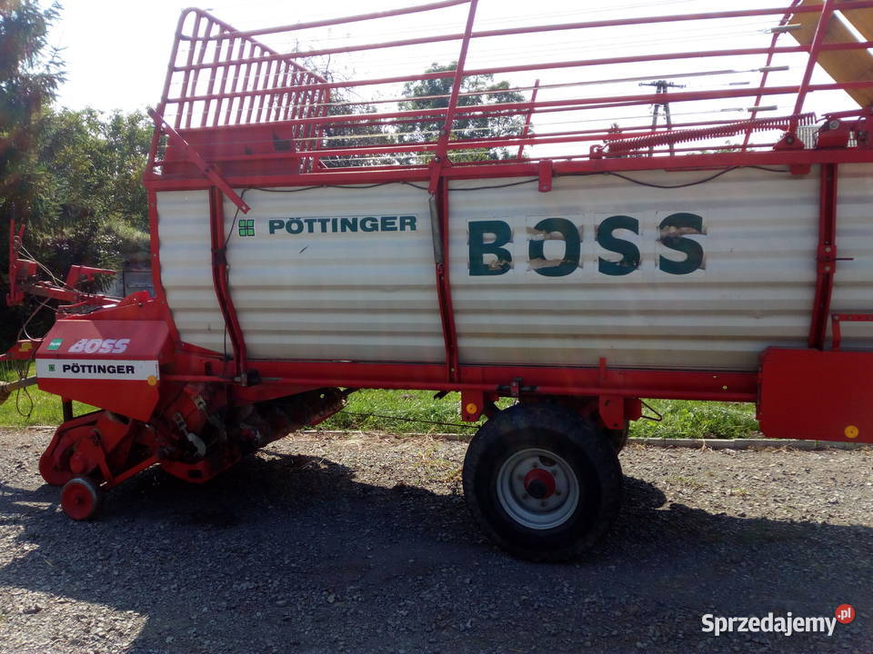 Przyczepa samozbierająca Pottinger Boss w Maszyny zielonkowe Piskrzyn