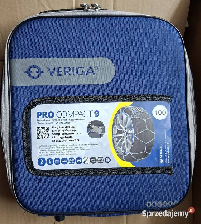 Łańcuchy śniegowe Veriga Pro Compact 9 100 Łańcuchy śniegowe dolnośląskie