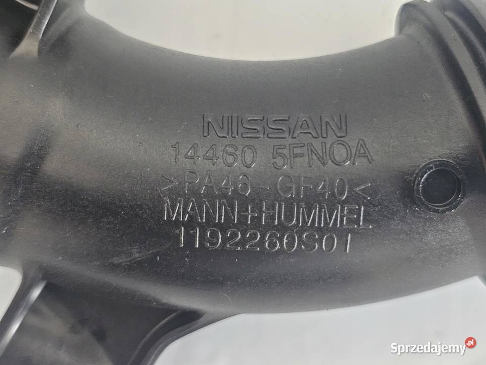 MICRA 09 TCE IGT H4BB408 90 przewód intercoolera