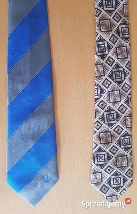 2 krawat sportowy uniwersalny miejski do pracy