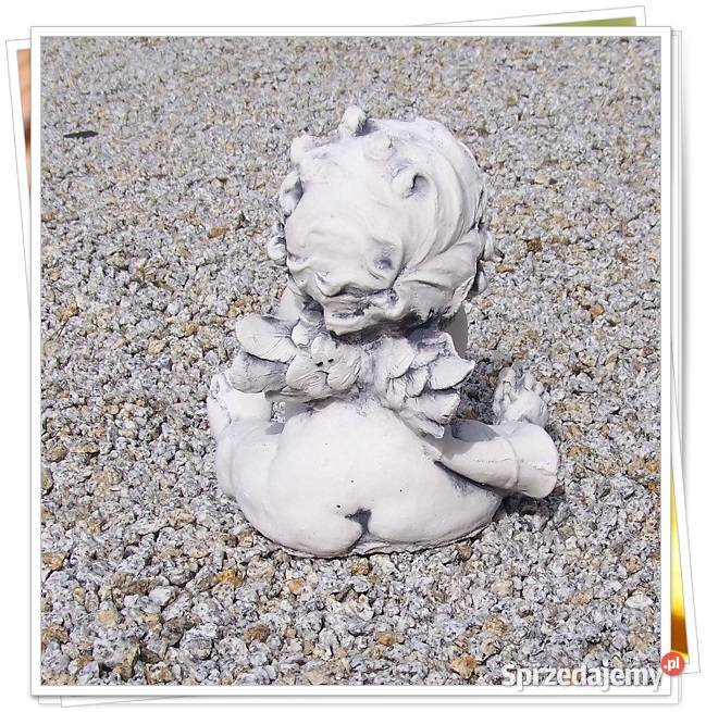 FIGURKA betonowa ANIOŁEK A28 amorek Rzeźby i figury Nysa