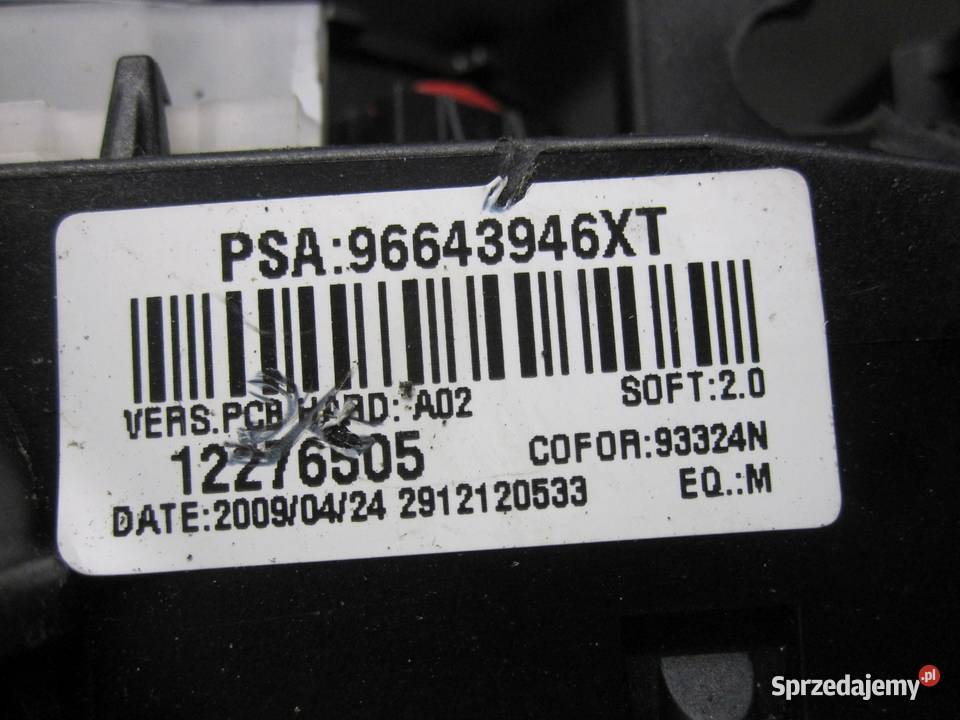 CITROEN C3 PICASSO 10r przełącznik zespolony Kielce