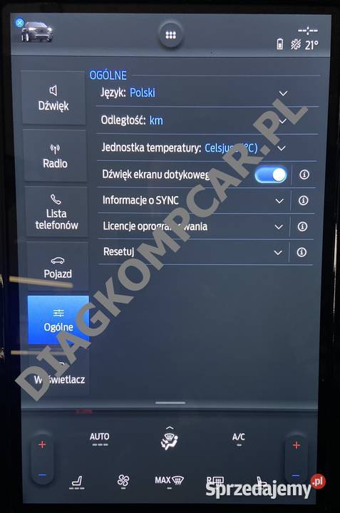 Navigacja SYNC 4 Ford F150 Mustang Mache Egde mazowieckie Wołomin