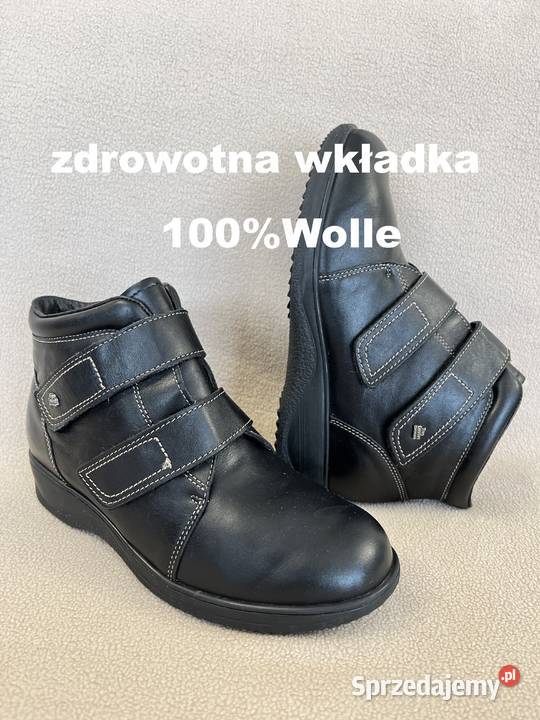 Finn Comfort skórzane buty damskie zdrowotna Jastrzębie-Zdrój