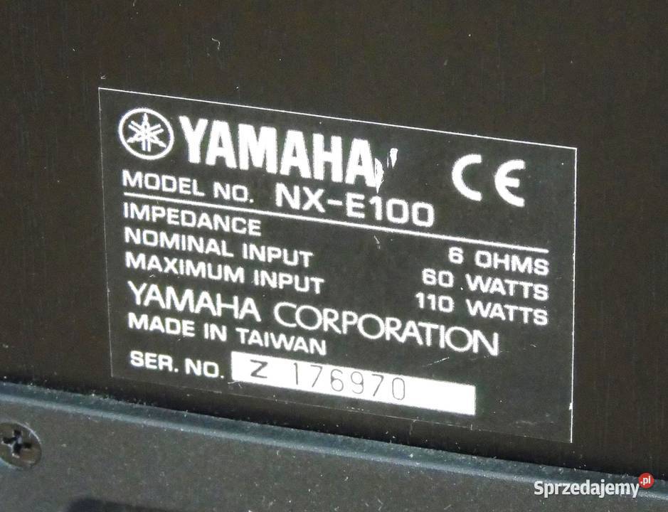 Kolumny Yamaha NSE100 świetne stereo WYSYŁKA Jasło sprzedam