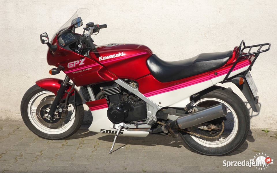 KAWASAKI GPZ 500S SILNIK GAŹNIKI KOŁA OWIEWKI Trzeciewiec