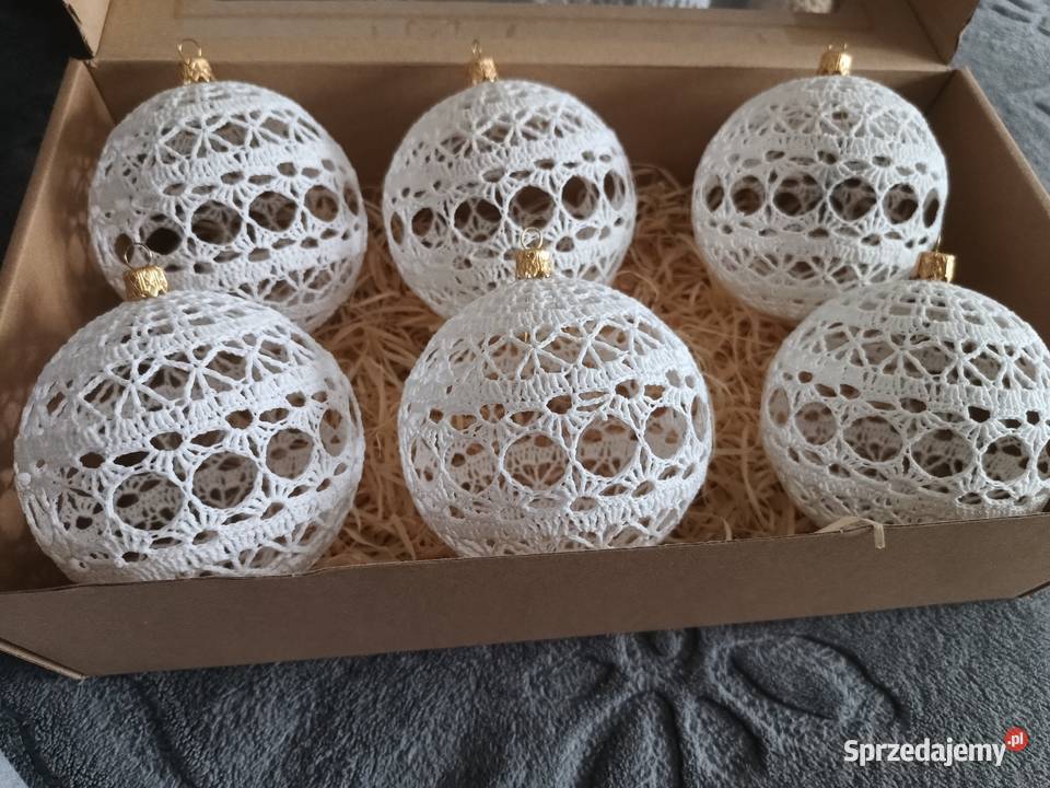 Bombki szydełkowe 10 Śrem