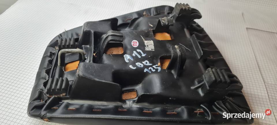 Honda CBR 125 JC 34 siedzenie tył fotel mazowieckie Warszawa