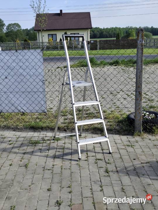 Drabina Aluminiowa 4 stopnie Poddębice sprzedam