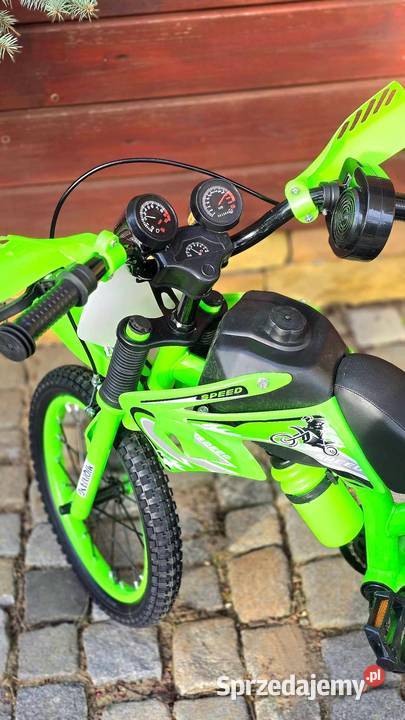 449 Rower 16 cross zielony śląskie Zabrze