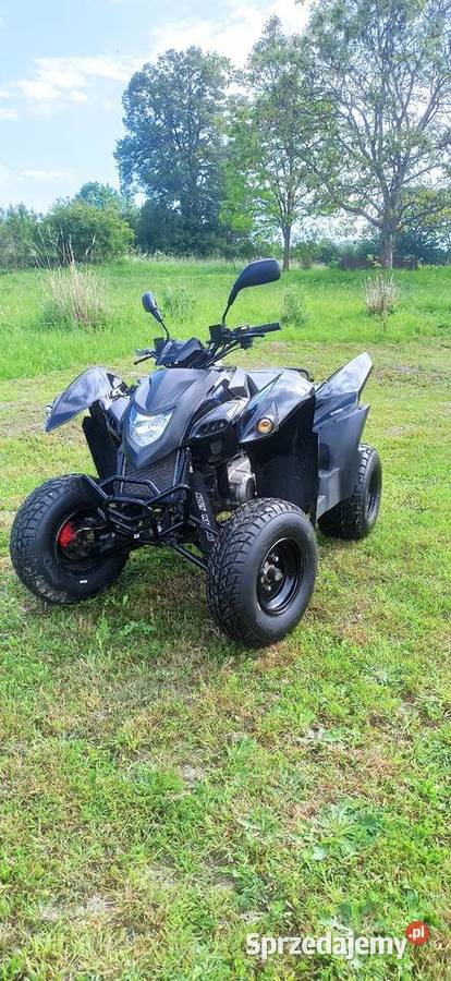Quad Adly 320 S ATV 2016 doinwestowany czarny Gryfów Śląski