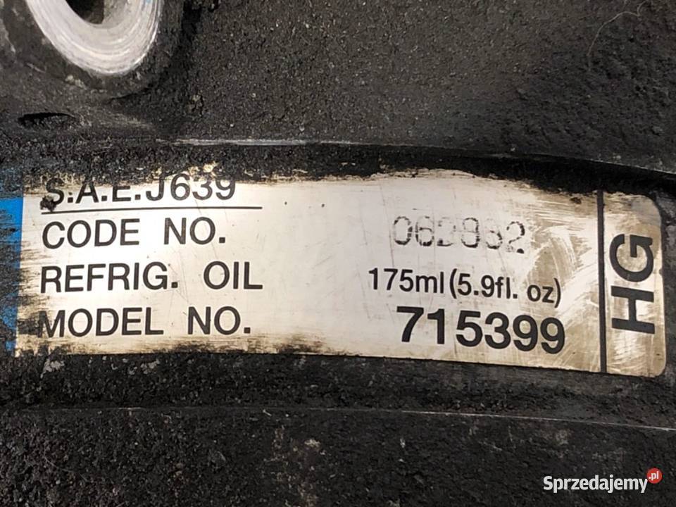 SPRĘŻARKA KLIMATYZACJI CHEVROLET LACETTI 715399 podkarpackie sprzedam