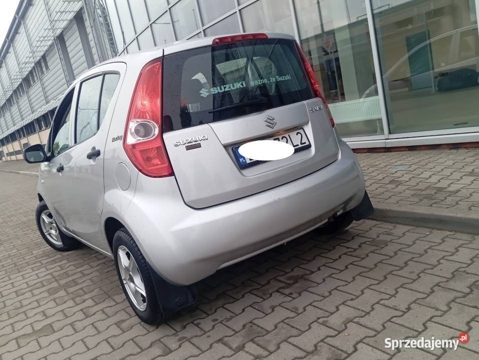 SUZUKI SPLASH 10 BENZYNKA SALON POLSKA STAN welurowa tapicerka Gostynin