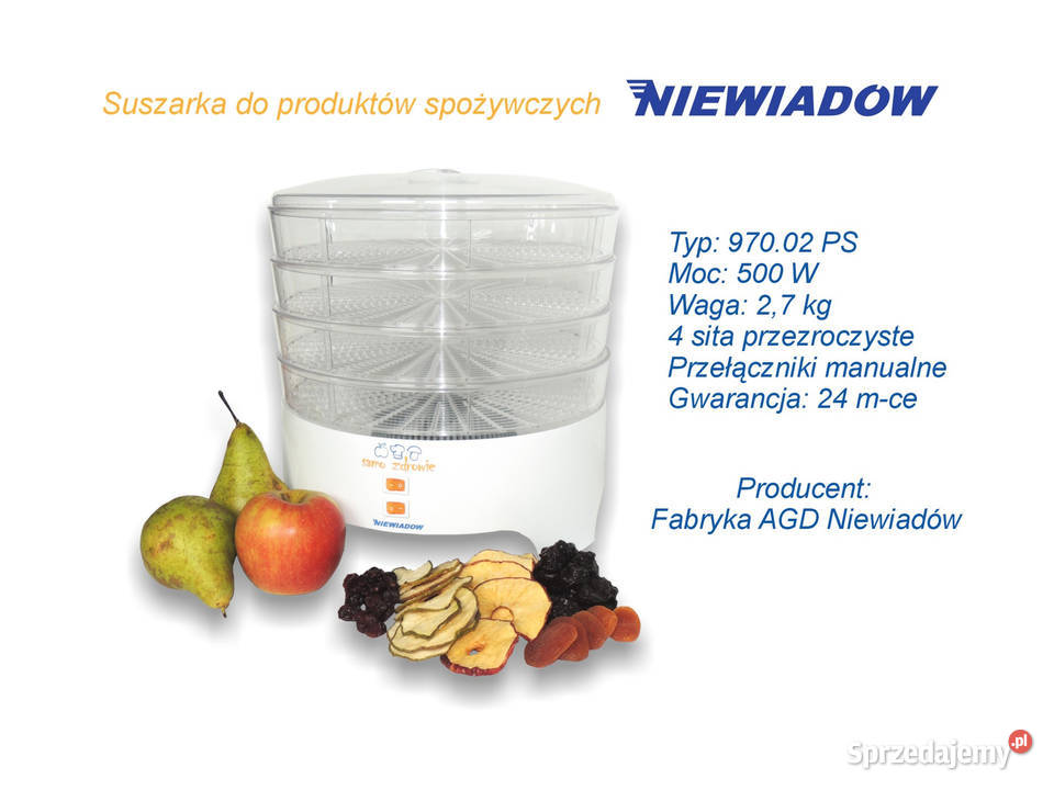 Suszarka spożywcza typ 97002 Szczecin