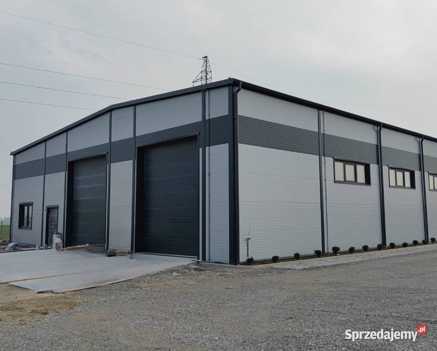 Konstrukcja stalowa hali 15x40x5 gotowa do Puszczykowo