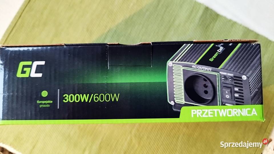 Przetwornica napięcia Green 12V na 230V 300W600W Przetwornice napięcia Czarna Białostocka