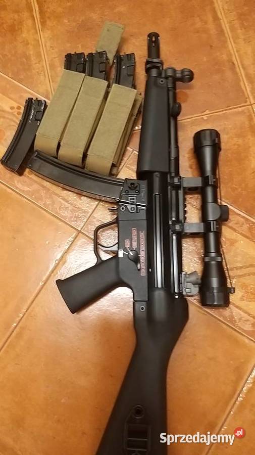 REPLIKA ASG WE MP 5 APACHE A2 green gaz Terespol