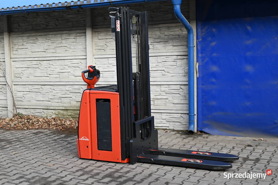 Paleciak elektryczny Linde L14 1400 Triplex 430 Motoryzacja śląskie Częstochowa sprzedam