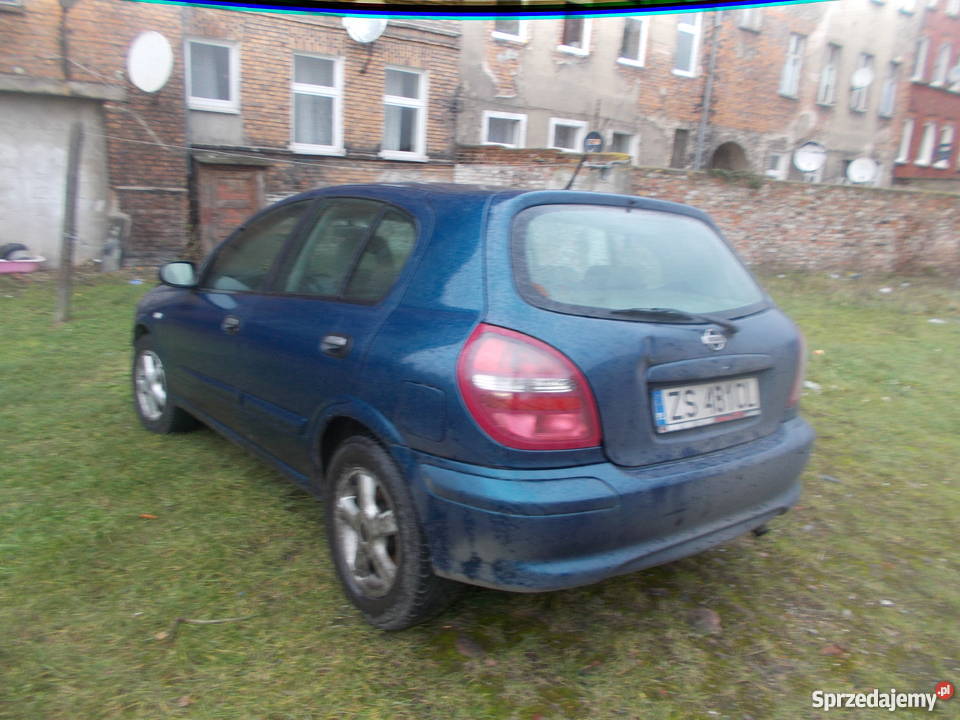 nissan almera n16 uszkodzony welurowa tapicerka Szczecin