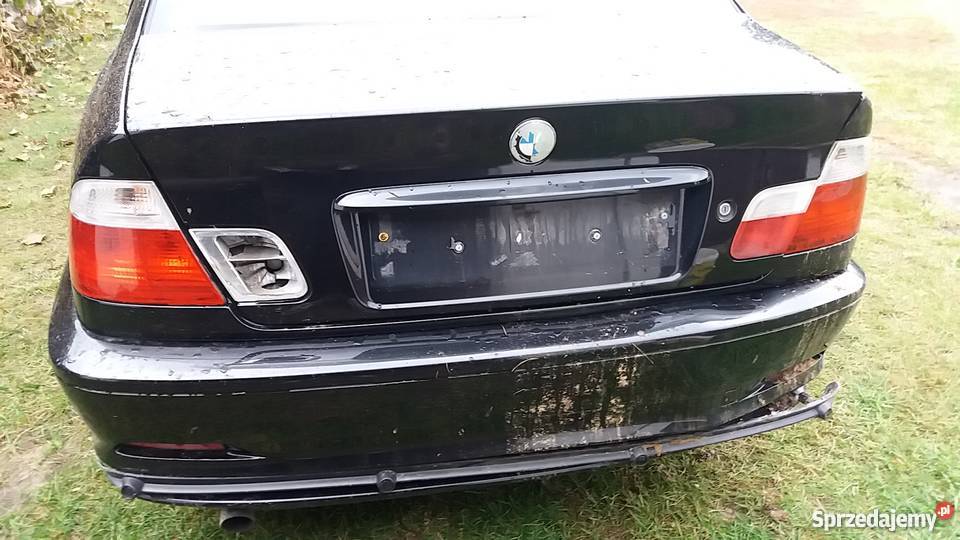 Bmw E46 Coupe 2002r 20 143 uszkodzone całą Stalowa Wola