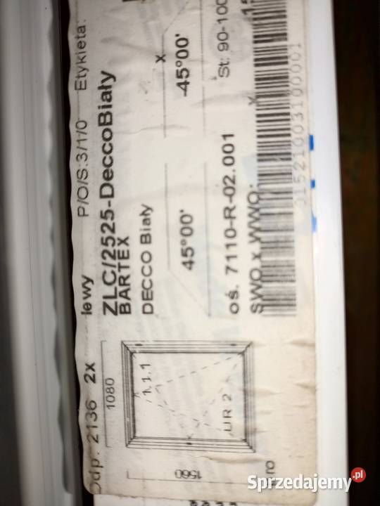 Okno Rozwierne dolnośląskie Wołów