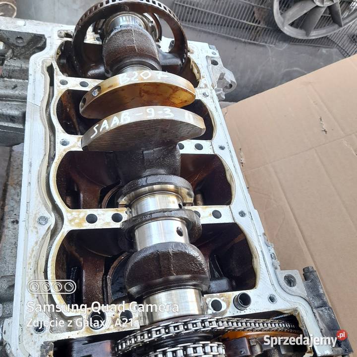 SAAB 93VECTRA C20 turbowal korbowy Do bloku Jastrzębia Góra