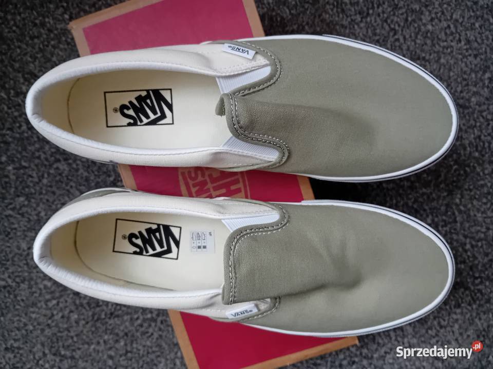 Nowe oryginalne trampki VANS Classic SlipOn Malbork