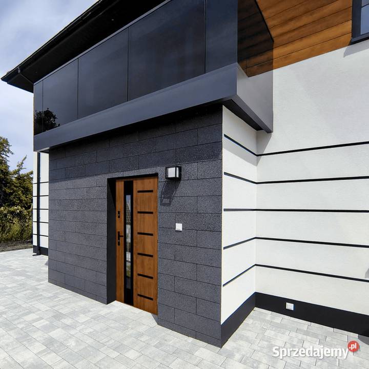 Panel Elewacyjny Granitowy Płyta Ścienna Gdów