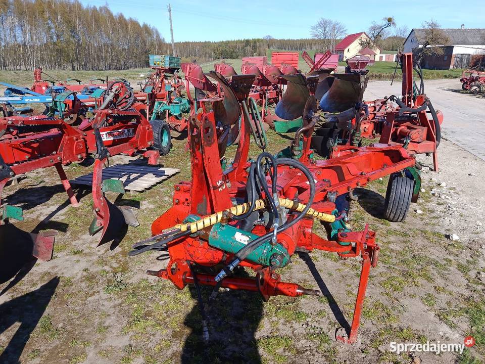 Pług 3 skibowy obrotowy kverneland eg 85vario Skrzydłowo