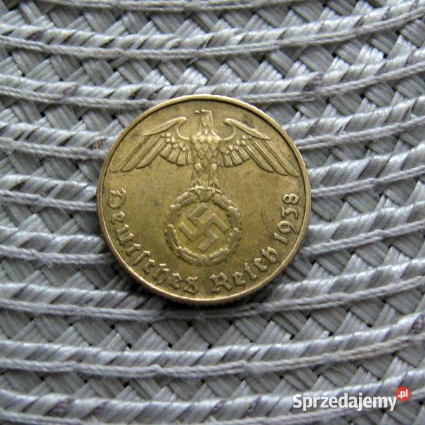 Niemcy 5 Reichspfennig 1938r F Kalisz