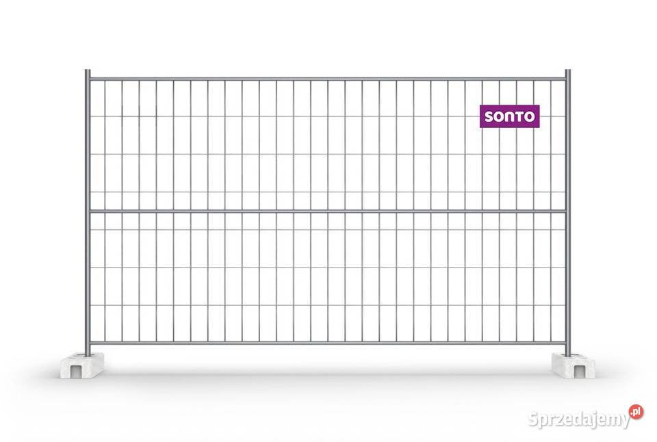 Ogrodzenie budowlane tymczasowe ażurowe