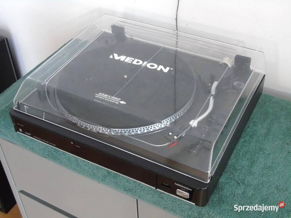 Gramofon USB rec AUX p wzm sprawny DOSTAWA Jasło