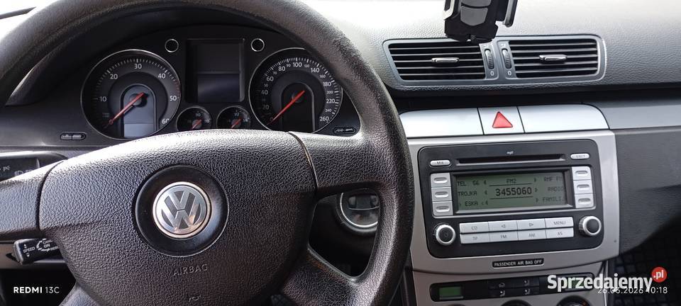 Volkswagen Passat 20 TDi 140czarne skóry grzane sprzedam