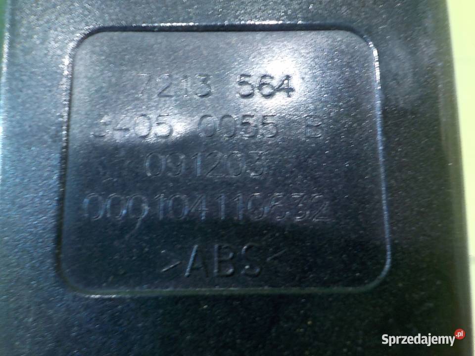 JAGUAR XE 20 D 15r SEDAN 4D zapinka pasa prawa osobowe Suków