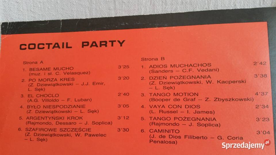 Grupa Wokalna Izabelli Coctail Party 1987 Puławy