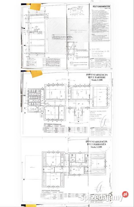 DOM SENIORA 50 MIEJSC POZWOLENIA PROJEKTY ZGODY Piętro 1 Nieruchomości Kraków sprzedam