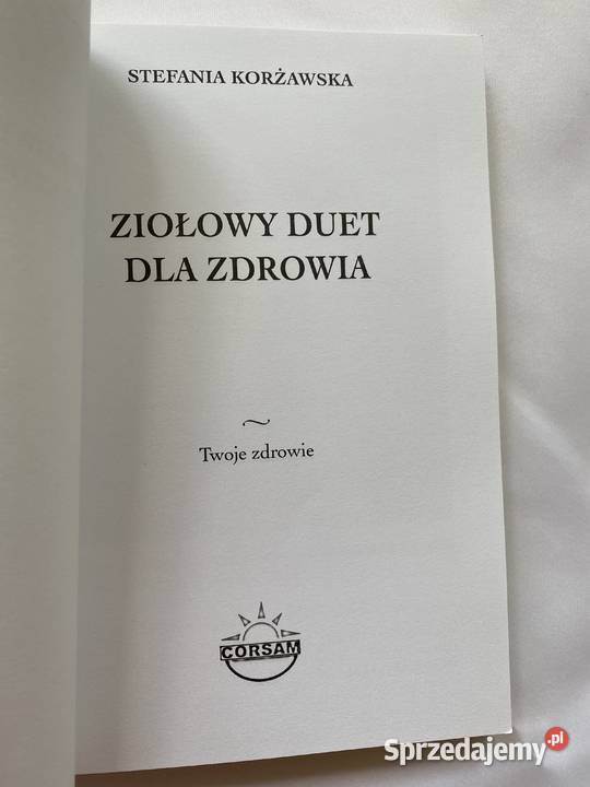 Ziolowy duet zdrowiaS Korzawska Lublin