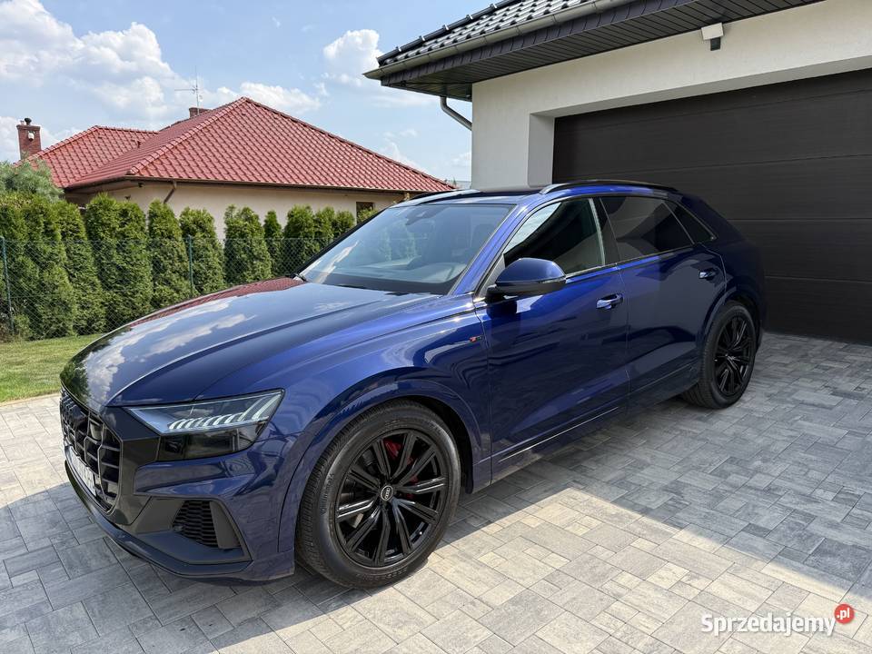 Audi Q8 30 DIESEL Salon Polska SLINE Pełna Stan wielkopolskie Konin sprzedam
