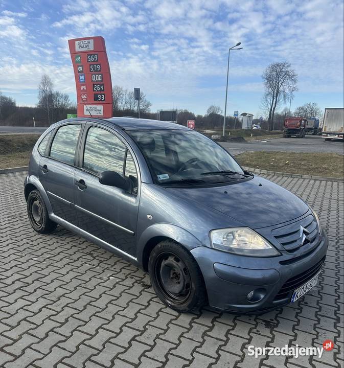 Citroen c3 14 bg 2008r podkarpackie Strzegocice