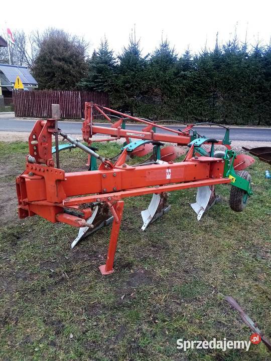 Pług Kverneland 3 skibowy AB 85 vario 4 resor nieuszkodzony Raczki sprzedam