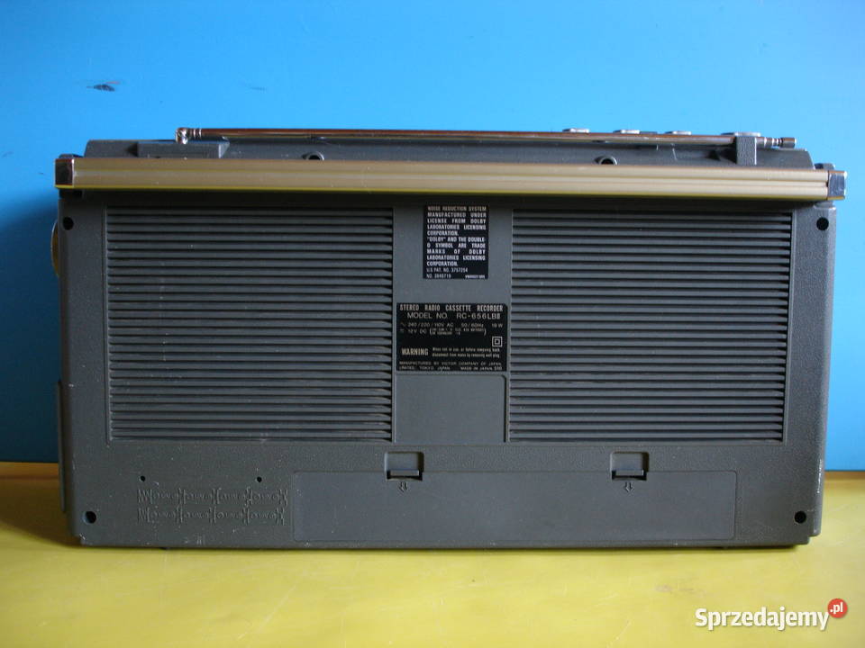 Radiomagnetofon JVC RC656LBII Zielona Góra
