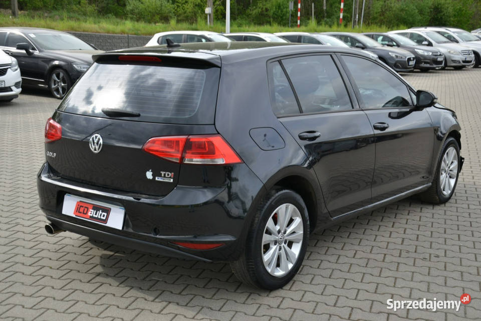 Volkswagen Golf 16 tdi 105 nawigacja niskie czarny Kęty sprzedam