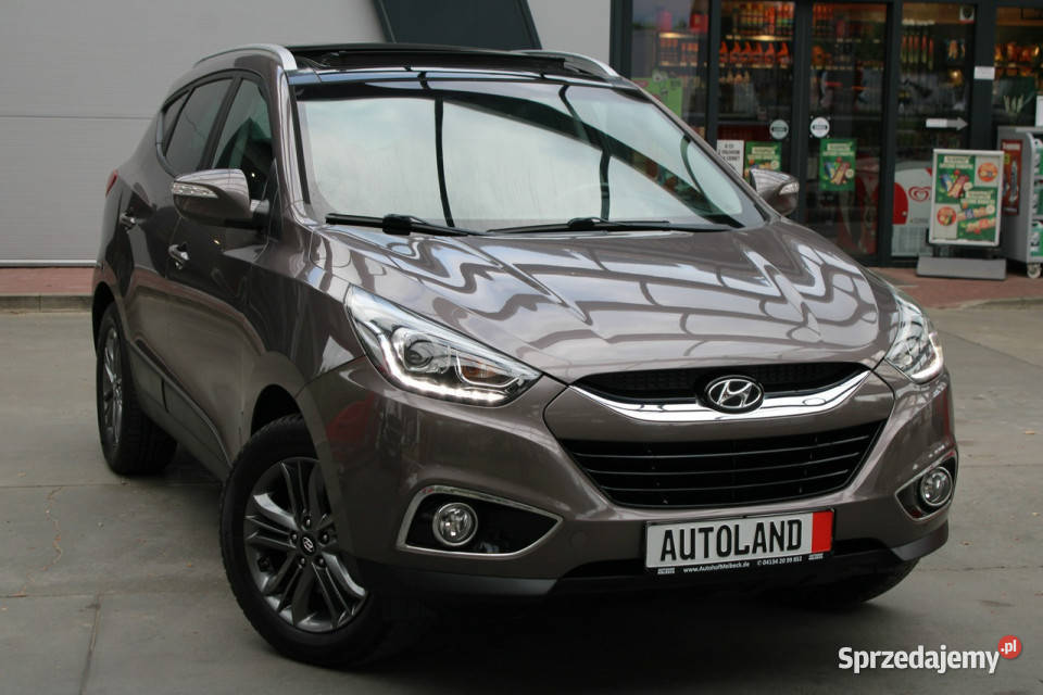 Hyundai ix35 BezwypadkowyLIFT bogata wersja przyciemniane szyby Gliwice