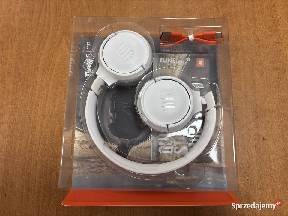 Słuchawki JBL Tune 510BT Białe Pure Bass warmińsko-mazurskie Elbląg