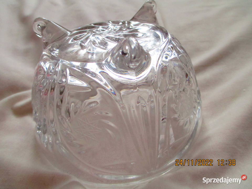 kryształowa bombonierka na 3 nózkach Warszawa