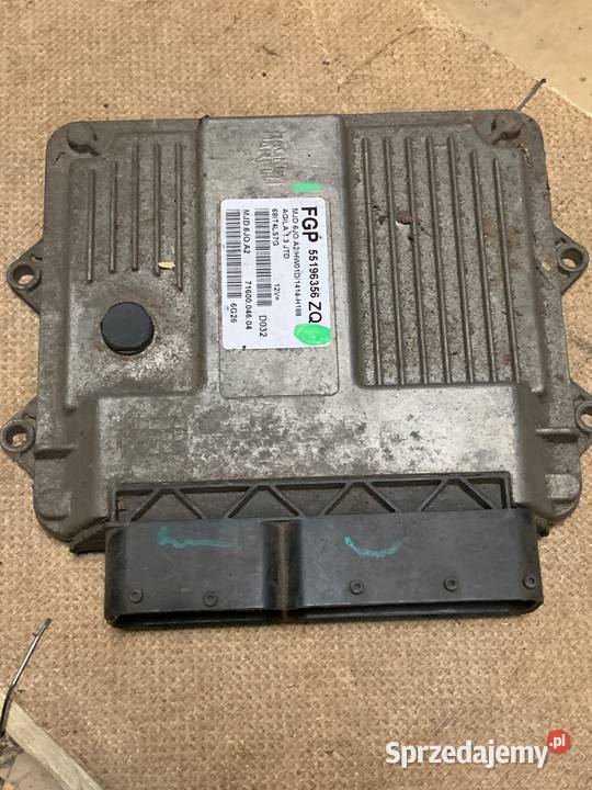 Komputer Opel Agila 13 CDTI 55196356ZQ Sklep Margonin
